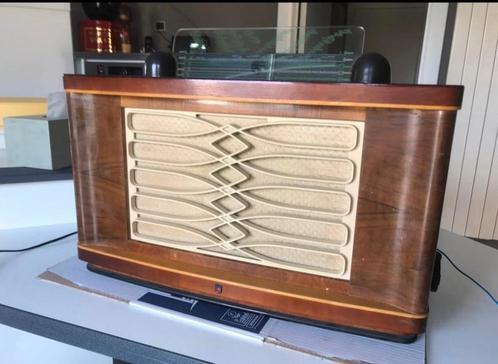 Philips BX690A lampenradio, Antiek en Kunst, Antiek | Tv's en Audio, Ophalen of Verzenden
