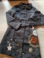 Veste longue desigual F noire avec motifs brillants 12 ans, Enlèvement ou Envoi, Comme neuf