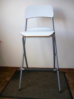 Chaise haute style bar, Ophalen, Zo goed als nieuw, Wit, Twee