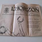 L'Horizon - krant samedi 19 juillet 1930., 1920 à 1940, Enlèvement, Journal