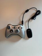 Xbox 360 Controller (Silver) + USB Receiver, Gebruikt, Ophalen of Verzenden, Controller, Xbox 360