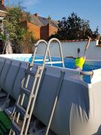 Piscine tubulaire Bestway, Tuin en Terras, Gebruikt, 200 tot 300 cm, Rechthoekig, Ophalen