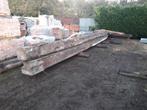 eiken balken, Tuin en Terras, Ophalen, Gebruikt, Hardhout, 250 cm of meer