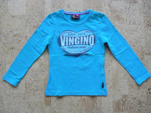 super mooie longsleeve Vingino maat 116, Kinderen en Baby's, Kinderkleding | Maat 116, Zo goed als nieuw, Meisje, Shirt of Longsleeve