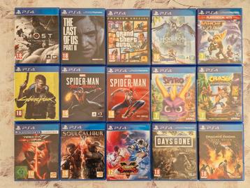 Verschillende Ps4 games te koop. beschikbaar voor biedingen