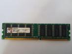 Mémoire RAM 9905193-135.AD0LF Kingston 1GB DDR400, Informatique & Logiciels, DDR, Desktop, Utilisé, Enlèvement ou Envoi