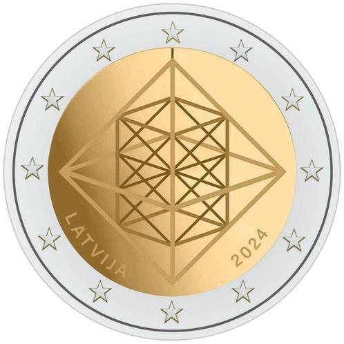 2 euro Letland 2024 - Puzuris (UNC), Postzegels en Munten, Munten | Europa | Euromunten, Losse munt, 2 euro, Overige landen, Ophalen of Verzenden