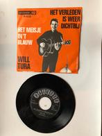 Will Tura : La fille en bleu (1965), CD & DVD, Comme neuf, 7 pouces, En néerlandais, Envoi