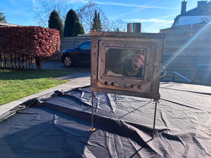 Titanium ultralight hottent, kamperen, Huis en Inrichting, Kachels, Ophalen of Verzenden