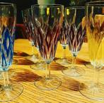 Champagneglazen champagnefluitjes VMC Reims French Crystal, Ophalen of Verzenden