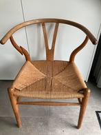 Wishbone chair origineel, beschadigd., Huis en Inrichting, Stoelen, Gebruikt, Bruin, Ophalen of Verzenden, Eén