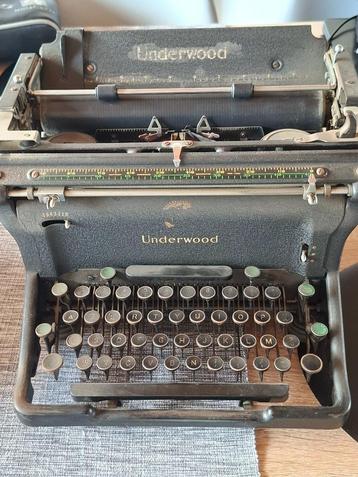 Vintage schrijfmachine Underwood, Enlèvement