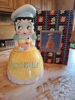 Betty boop cookie jar baking cooking, Collections, Statues & Figurines, Comme neuf, Humain, Enlèvement ou Envoi