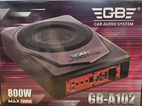 GB -A102 underseat 800watt incl basontrole 10inch woofer, Auto diversen, Autospeakers