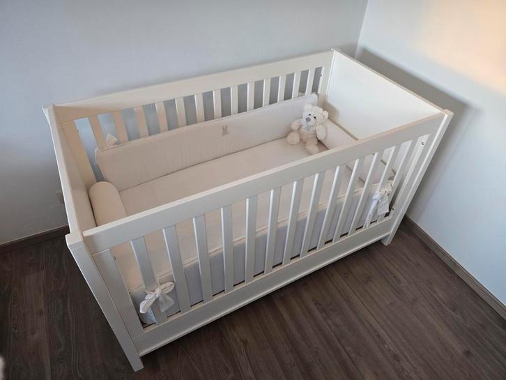Théophile & Patachou bed. Witgelakt 140x70cm. Doorgroeibed, Kinderen en Baby's, Kinderkamer | Complete kinderkamers, Zo goed als nieuw