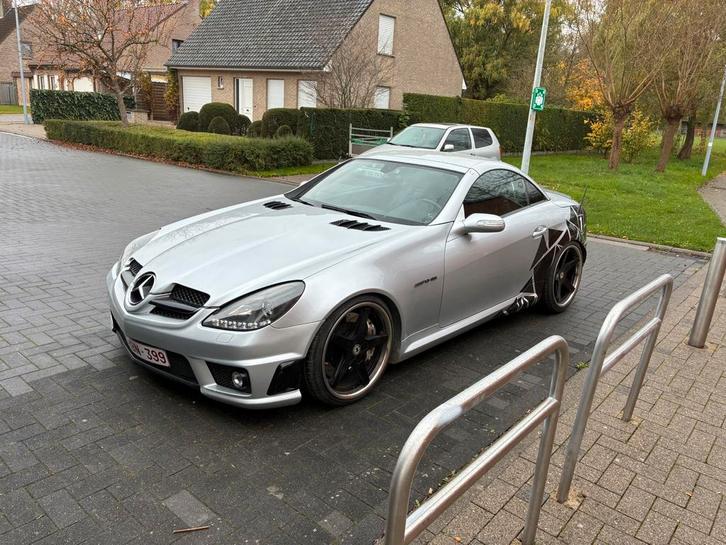 Mercedes slk280 cabrio 3.0l V6 brabus uitlaat sportief full, Auto's, Mercedes-Benz, Particulier, SLK, Benzine, Cabriolet, Automaat