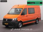 Volkswagen Crafter 140pk Dubbel Cabine L3H3 Airco Euro6 DC D, Cuir, Achat, Euro 6, Entreprise