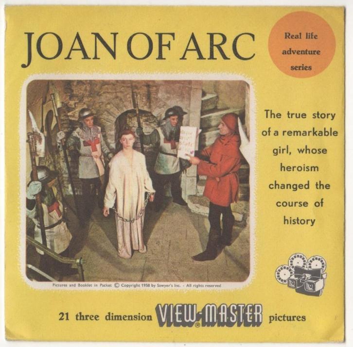 View-master Joan of Arc B 433 Livret NL, Antiek en Kunst, Antiek | Speelgoed, Ophalen of Verzenden