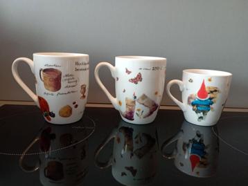 Collectie Rien tassen, genummerd. beschikbaar voor biedingen