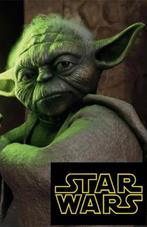 Panneau vintage sabre laser Star Wars Yoda - Mancave New, Collections, Enlèvement ou Envoi, Comme neuf, Panneau publicitaire