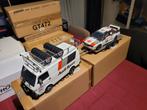 1 set van vw en Audi met remork nieuw otto, Hobby en Vrije tijd, Modelauto's | 1:18, Ophalen of Verzenden