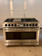 Rvs Boretti Gasfornuis IMPERATORE, Ophalen, 60 cm of meer, Zo goed als nieuw, Gas