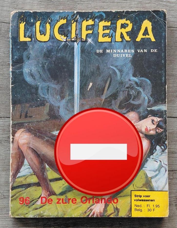 Lucifera 96: de zure Orlando, Boeken, Stripverhalen, Gelezen, Eén stripboek, Verzenden
