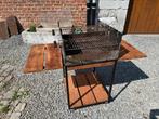 Barbecue artisanal double grille, Tuin en Terras, Houtskoolbarbecues, Ophalen, Gebruikt