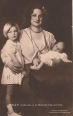 BELGISCH  KONINGSHUIS -  Hertogin van Brabant en  kinderen, Verzamelen, Postkaarten | Themakaarten, Verzenden, Ongelopen, Overige thema's