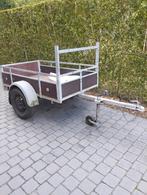 Gegalvaniseerde enkelas aanhangwagen, Ophalen, Gebruikt