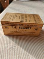 Roskopf. Boîte de pièces pour montres de poche. Carton, Enlèvement ou Envoi