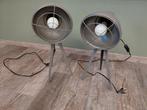 Lot de 2 lampes de chevets, Enlèvement, Comme neuf, Métal