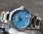Nieuw GMT Gavox Longitude automatisch horloge, Staal, Staal, Polshorloge, Nieuw