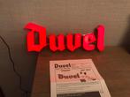 Duvel LED lichtreclame, nieuw, Verzamelen, Ophalen of Verzenden, Nieuw, Lichtbak of (neon) lamp