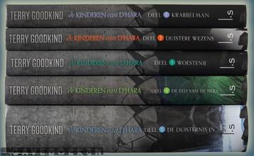  De Kinderen van D'Hara - Terry Goodkind - Luitingh 5x HC beschikbaar voor biedingen