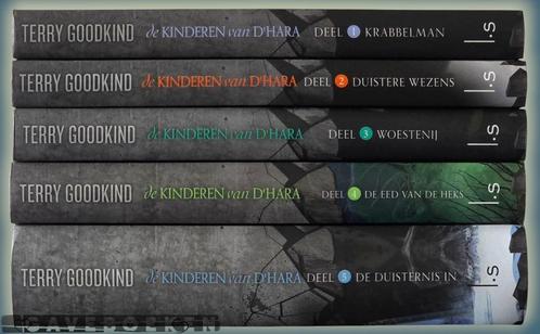 De Kinderen van D'Hara - Terry Goodkind - Luitingh 5x HC, Boeken, Fantasy, Gelezen, Ophalen of Verzenden