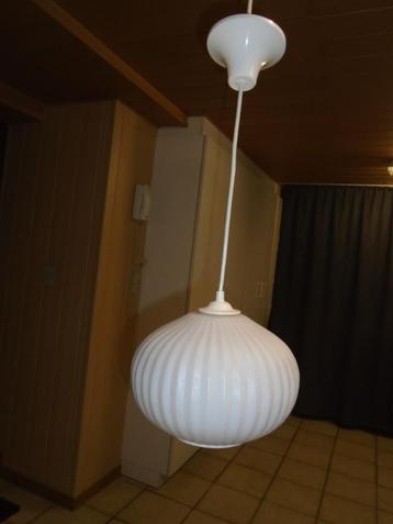 Vintage witte plafondlamp