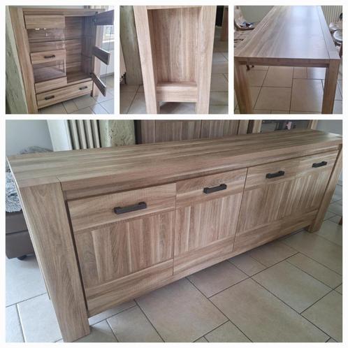 Meubels Tafel/dressoir/vitrinekast (apart of samen), Huis en Inrichting, Kasten | Dressoirs, Zo goed als nieuw, Ophalen