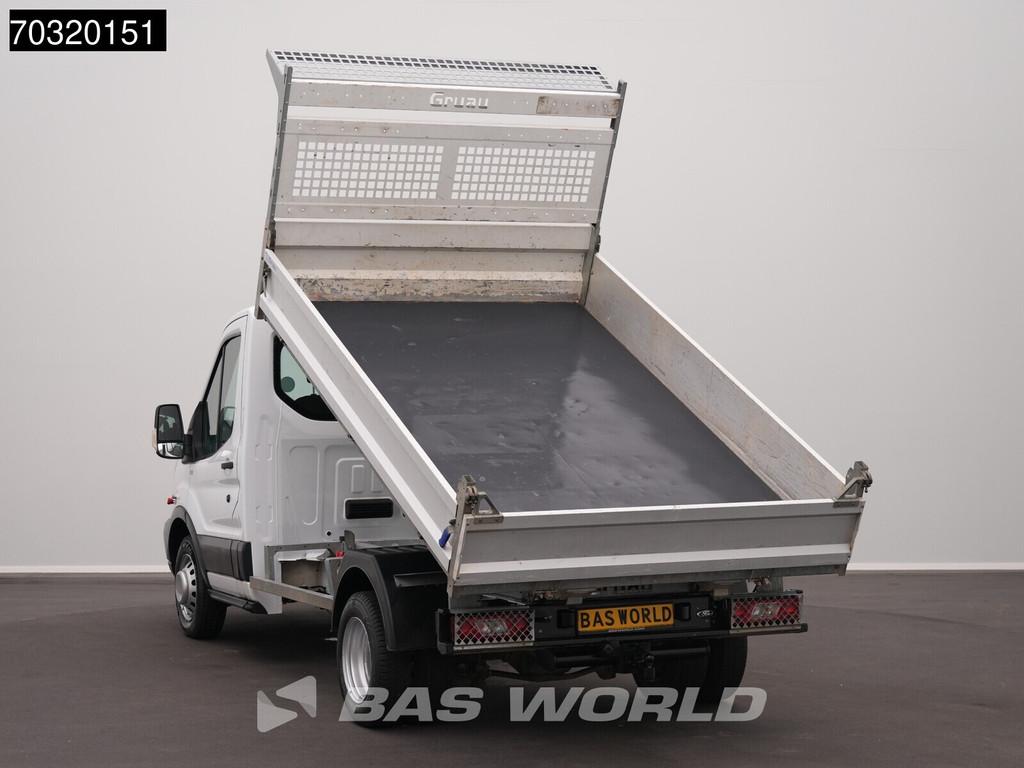 Ford Transit 170pk Kipper Dubbellucht 3,5t Trekhaak Airco Cr, Stof, Euro 6, 4 cilinders, Multifunctioneel stuurwiel