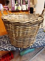 Rieten mand, Ophalen, Mand, Rond, Nieuw
