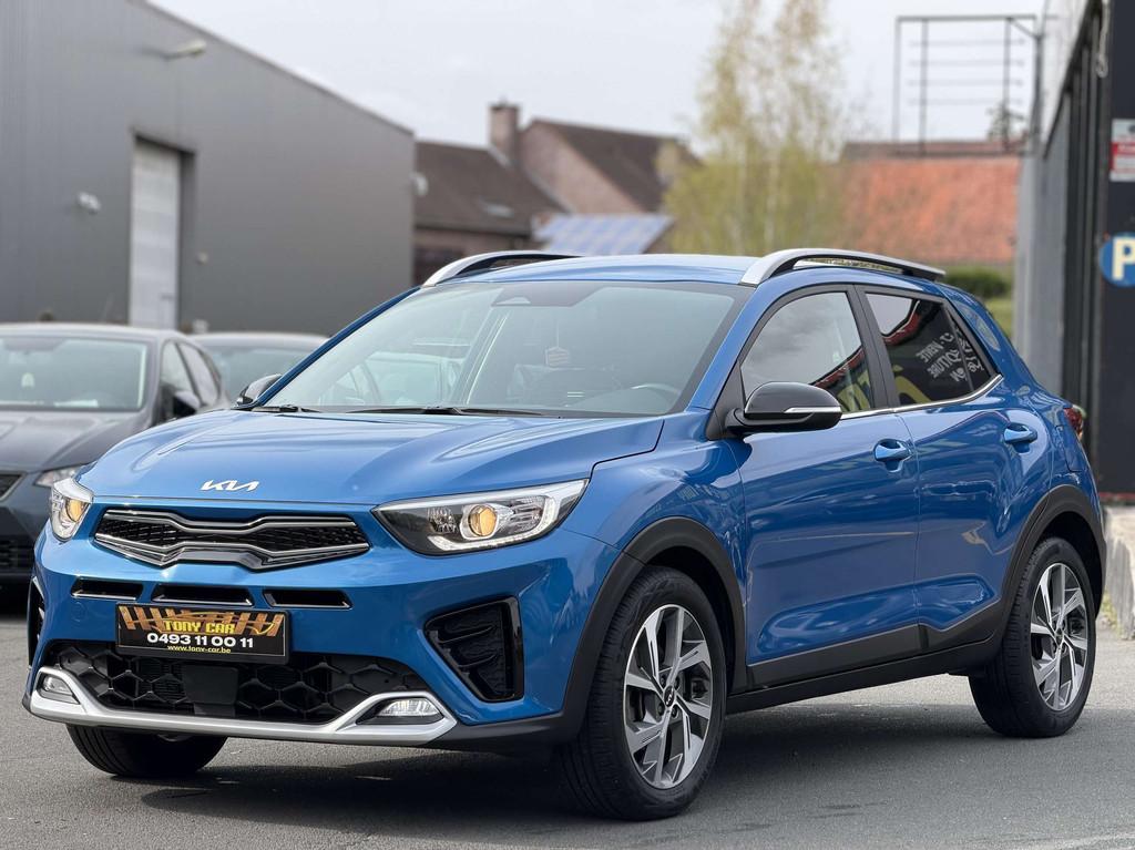 Kia Stonic 1.0 T GT Line*Boîte Auto*NAVI*CAMERA*Carplay*BT, Auto's, Kia, Gebruikt, Zwart, Blauw, Bedrijf