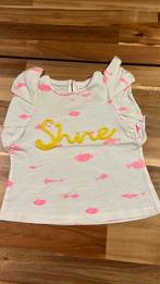 T-shirt Zara maat 74, Enlèvement ou Envoi, Utilisé, Fille, Chemisette ou Manches longues