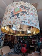lustre 55cm, Huis en Inrichting, Lampen | Kroonluchters, Ophalen, Zo goed als nieuw, Stof, Deco