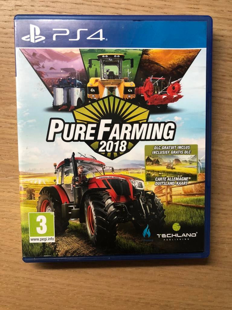 Pure Farming 2018 (ps4), Consoles de jeu & Jeux vidéo, Jeux | Sony PlayStation 4, 1 joueur, Enlèvement, Utilisé, À partir de 3 ans