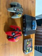 Nintendo 64 met games en extension pack, Games en Spelcomputers, Ophalen of Verzenden, Zo goed als nieuw, Met games