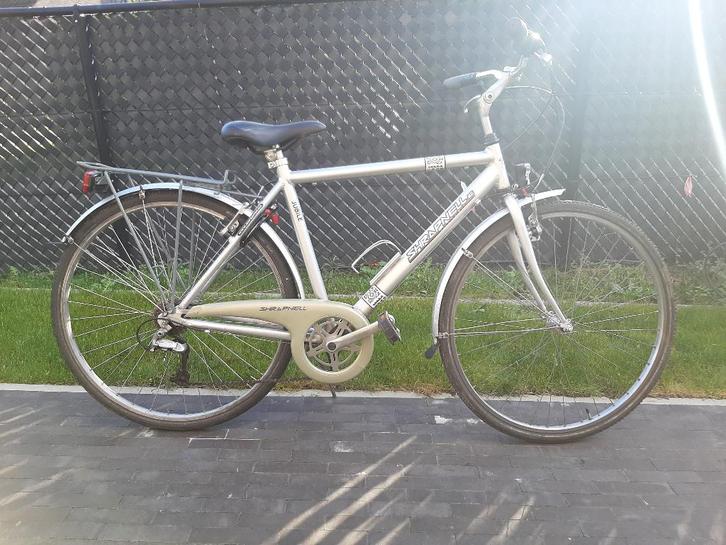 Degelijke herenfiets van Belgische makelij in perfecte staat, Fietsen en Brommers, Fietsen | Heren | Herenfietsen, Gebruikt, Overige merken