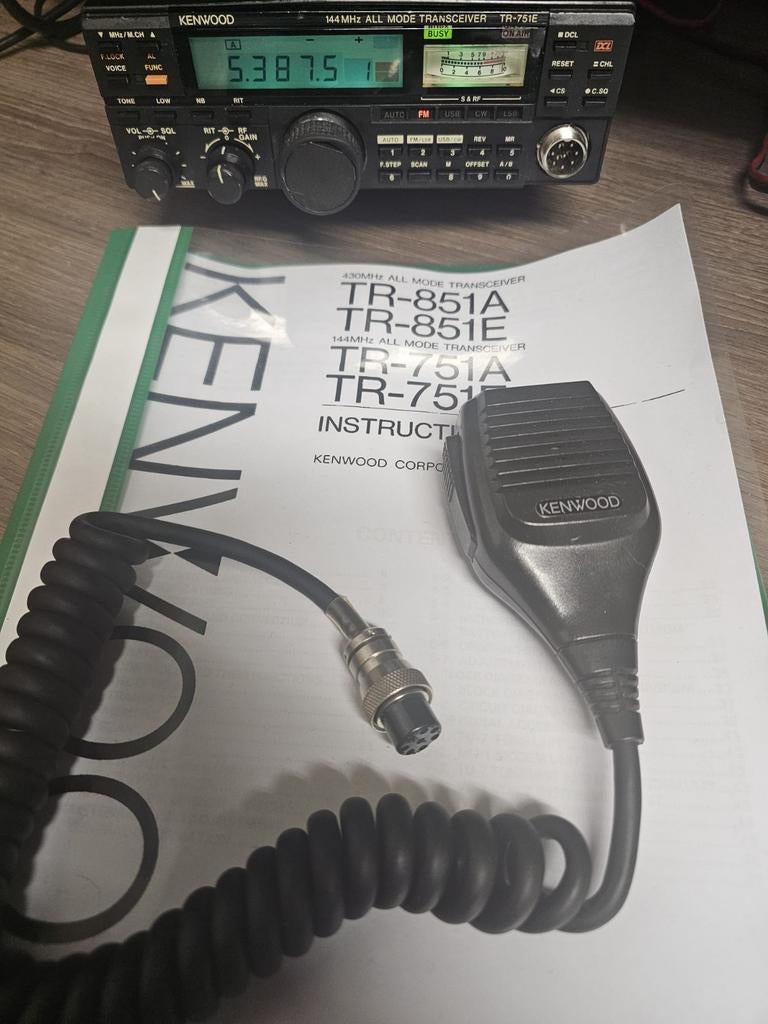Kenwood tr 751 E, Enlèvement ou Envoi, Utilisé, Émetteur et Récepteur