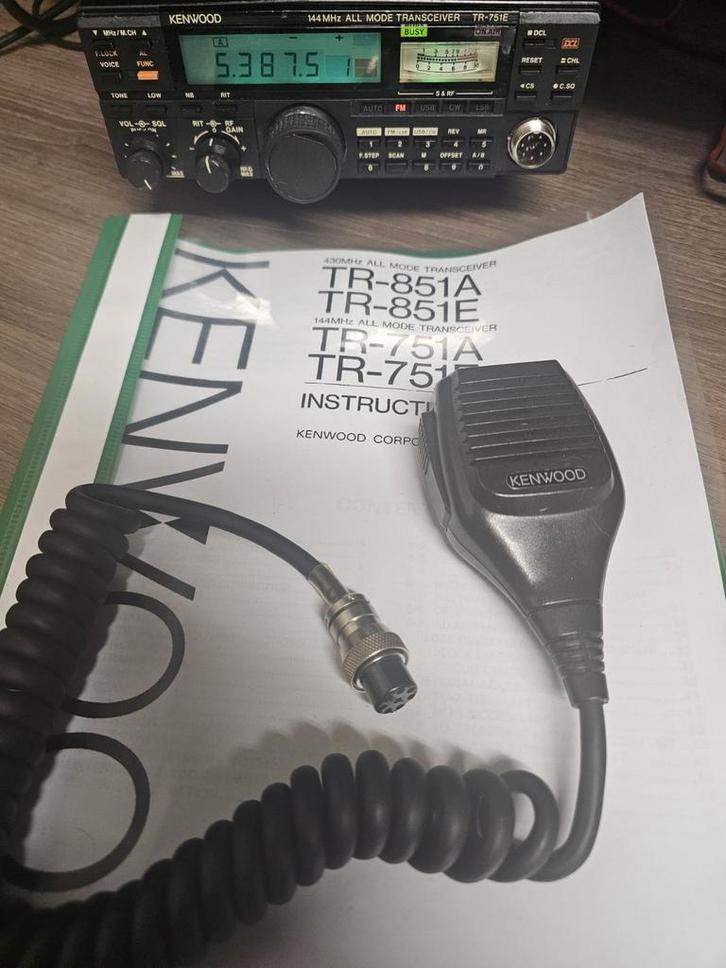 Kenwood tr 751 E, Télécoms, Émetteurs & Récepteurs, Utilisé, Émetteur et Récepteur, Enlèvement ou Envoi