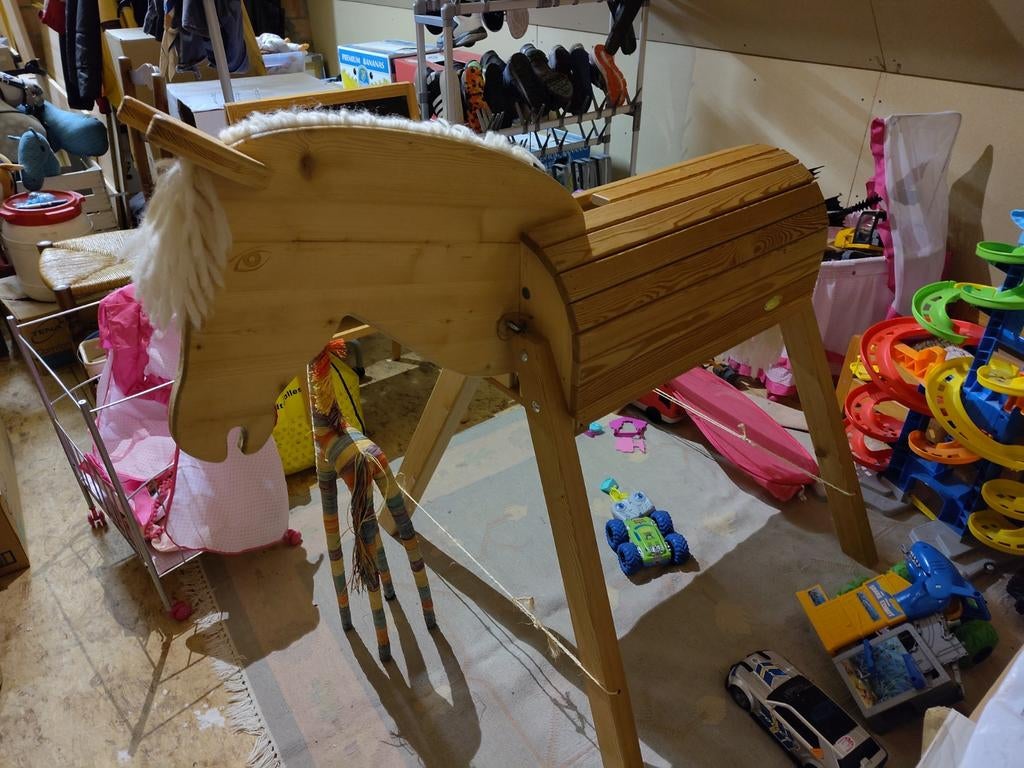 Houten paard groot, Enlèvement, Utilisé, Autres types