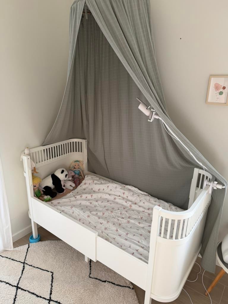 Sebra meegroeibed topstaat!, Enfants & Bébés, Chambre d'enfant | Lits, Comme neuf, Matelas, Enlèvement